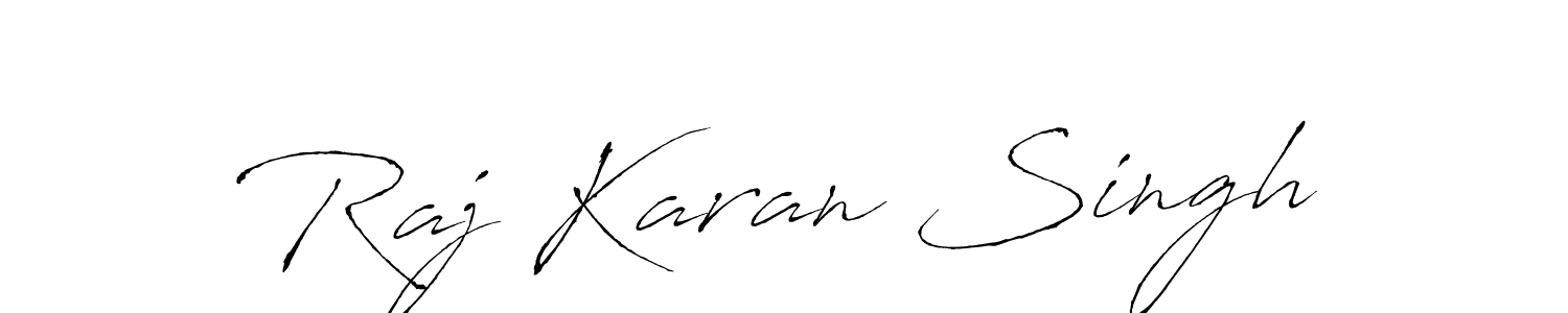 Make a beautiful signature design for name Raj Karan Singh. With this signature (Antro_Vectra) style, you can create a handwritten signature for free. Raj Karan Singh signature style 6 images and pictures png