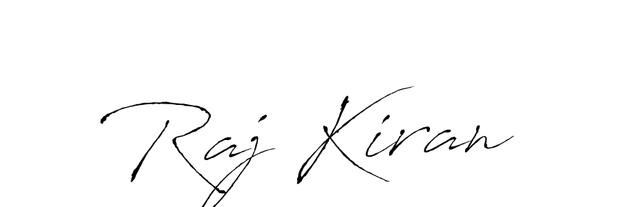 Use a signature maker to create a handwritten signature online. With this signature software, you can design (Antro_Vectra) your own signature for name Raj Kiran. Raj Kiran signature style 6 images and pictures png