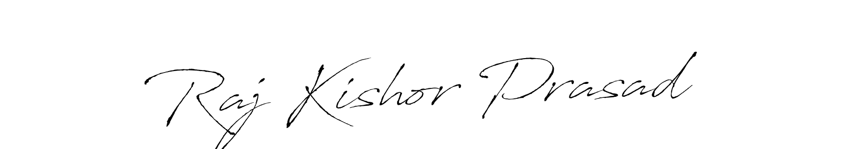 Raj Kishor Prasad stylish signature style. Best Handwritten Sign (Antro_Vectra) for my name. Handwritten Signature Collection Ideas for my name Raj Kishor Prasad. Raj Kishor Prasad signature style 6 images and pictures png