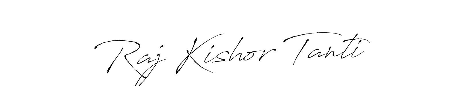 Similarly Antro_Vectra is the best handwritten signature design. Signature creator online .You can use it as an online autograph creator for name Raj Kishor Tanti. Raj Kishor Tanti signature style 6 images and pictures png