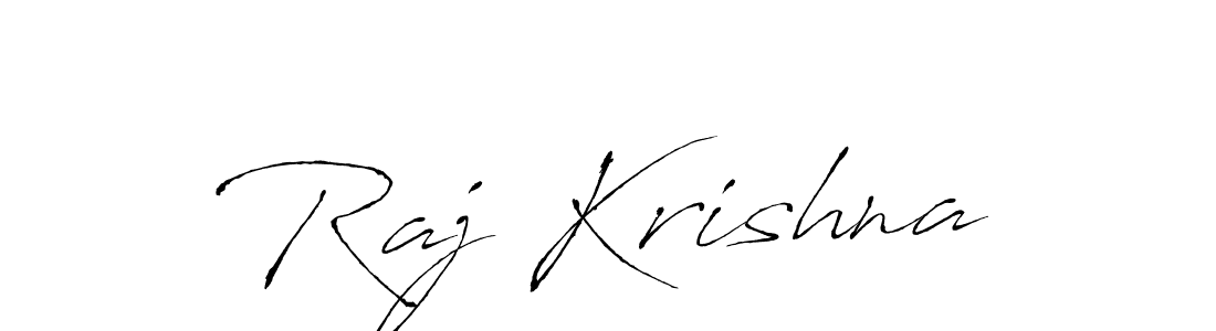 Design your own signature with our free online signature maker. With this signature software, you can create a handwritten (Antro_Vectra) signature for name Raj Krishna. Raj Krishna signature style 6 images and pictures png
