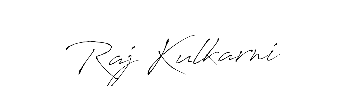 Use a signature maker to create a handwritten signature online. With this signature software, you can design (Antro_Vectra) your own signature for name Raj Kulkarni. Raj Kulkarni signature style 6 images and pictures png