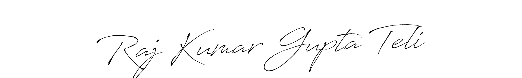 You can use this online signature creator to create a handwritten signature for the name Raj Kumar Gupta Teli. This is the best online autograph maker. Raj Kumar Gupta Teli signature style 6 images and pictures png