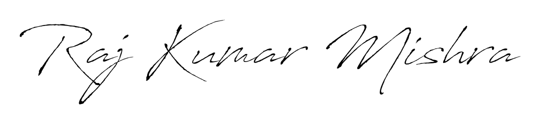 Style your name Raj Kumar Mishra with confidence using Antro_Vectra signature design. Simple, elegant, and ready for immediate document use. Raj Kumar Mishra signature style 6 images and pictures png