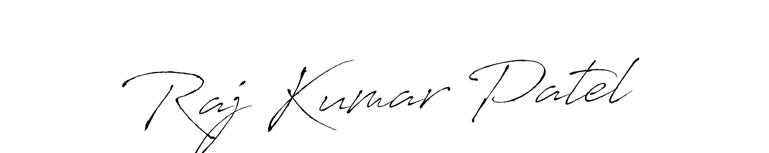 Raj Kumar Patel stylish signature style. Best Handwritten Sign (Antro_Vectra) for my name. Handwritten Signature Collection Ideas for my name Raj Kumar Patel. Raj Kumar Patel signature style 6 images and pictures png