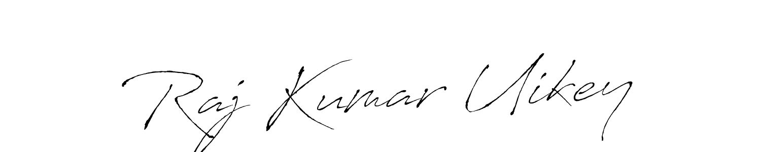 Similarly Antro_Vectra is the best handwritten signature design. Signature creator online .You can use it as an online autograph creator for name Raj Kumar Uikey. Raj Kumar Uikey signature style 6 images and pictures png