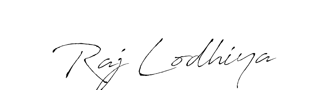 How to make Raj Lodhiya signature? Antro_Vectra is a professional autograph style. Create handwritten signature for Raj Lodhiya name. Raj Lodhiya signature style 6 images and pictures png