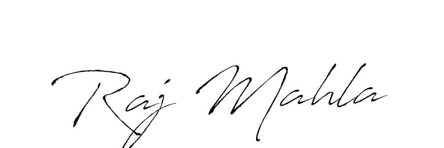 Make a beautiful signature design for name Raj Mahla. With this signature (Antro_Vectra) style, you can create a handwritten signature for free. Raj Mahla signature style 6 images and pictures png