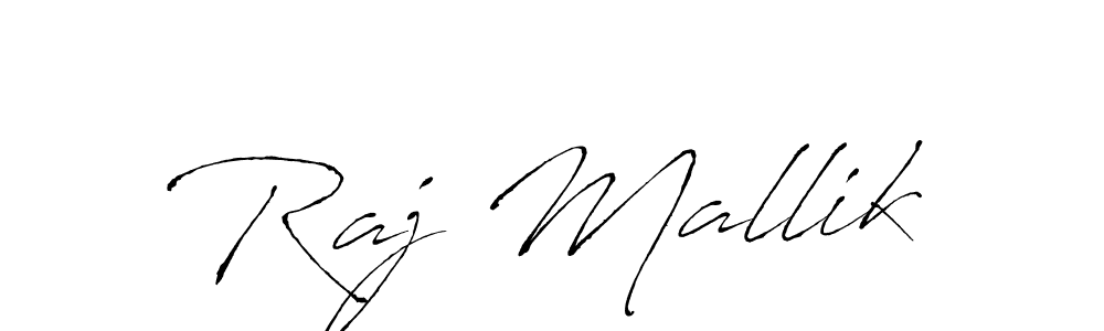 Design your own signature with our free online signature maker. With this signature software, you can create a handwritten (Antro_Vectra) signature for name Raj Mallik. Raj Mallik signature style 6 images and pictures png