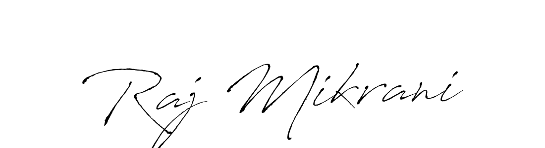 Also You can easily find your signature by using the search form. We will create Raj Mikrani name handwritten signature images for you free of cost using Antro_Vectra sign style. Raj Mikrani signature style 6 images and pictures png