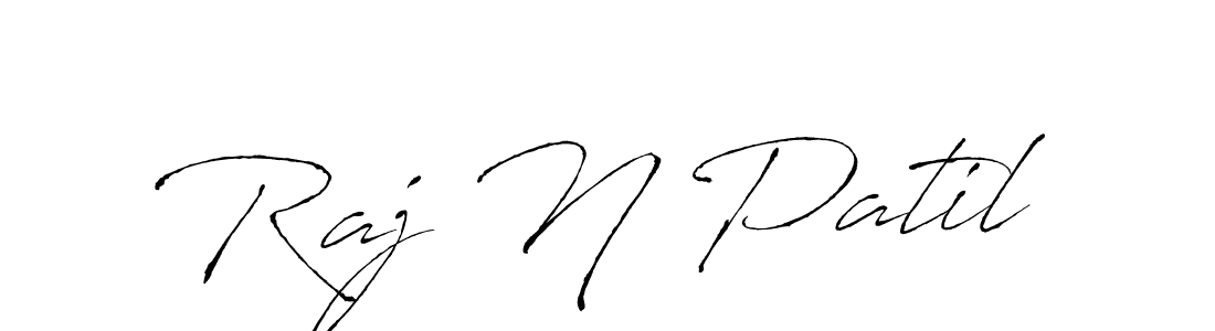 Design your own signature with our free online signature maker. With this signature software, you can create a handwritten (Antro_Vectra) signature for name Raj N Patil. Raj N Patil signature style 6 images and pictures png