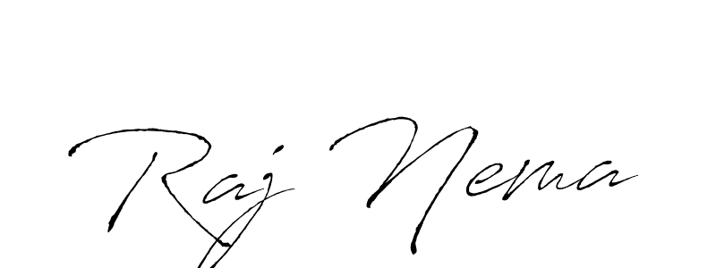 Once you've used our free online signature maker to create your best signature Antro_Vectra style, it's time to enjoy all of the benefits that Raj Nema name signing documents. Raj Nema signature style 6 images and pictures png