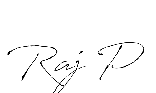 Antro_Vectra is a professional signature style that is perfect for those who want to add a touch of class to their signature. It is also a great choice for those who want to make their signature more unique. Get Raj P name to fancy signature for free. Raj P signature style 6 images and pictures png