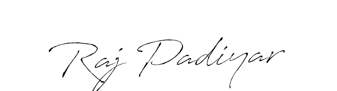 You should practise on your own different ways (Antro_Vectra) to write your name (Raj Padiyar) in signature. don't let someone else do it for you. Raj Padiyar signature style 6 images and pictures png