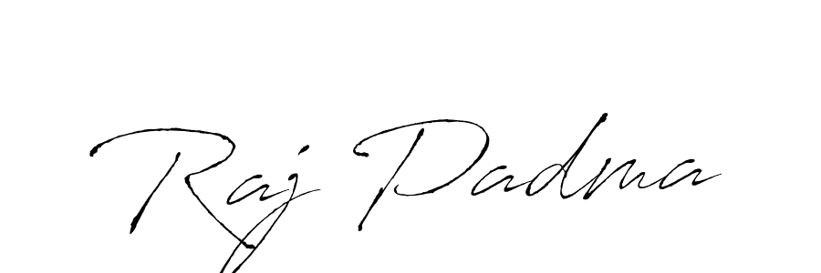 Also You can easily find your signature by using the search form. We will create Raj Padma name handwritten signature images for you free of cost using Antro_Vectra sign style. Raj Padma signature style 6 images and pictures png