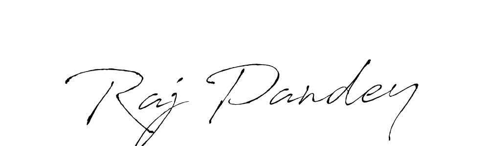 Also we have Raj Pandey name is the best signature style. Create professional handwritten signature collection using Antro_Vectra autograph style. Raj Pandey signature style 6 images and pictures png