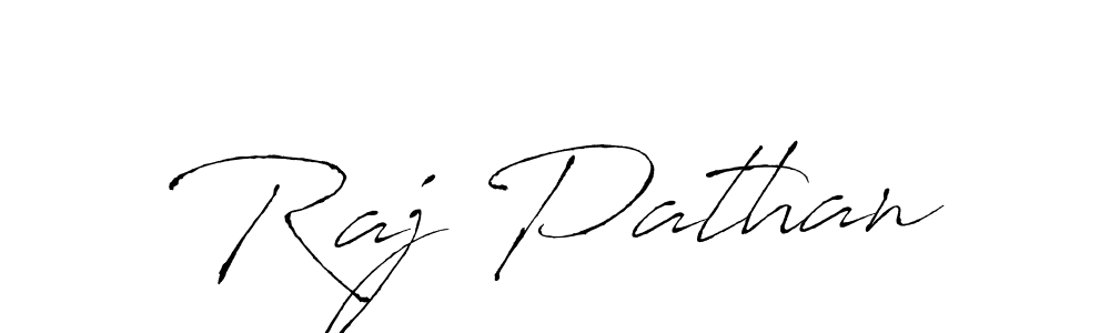 Use a signature maker to create a handwritten signature online. With this signature software, you can design (Antro_Vectra) your own signature for name Raj Pathan. Raj Pathan signature style 6 images and pictures png