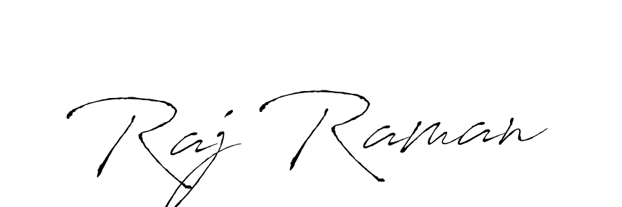 Also we have Raj Raman name is the best signature style. Create professional handwritten signature collection using Antro_Vectra autograph style. Raj Raman signature style 6 images and pictures png