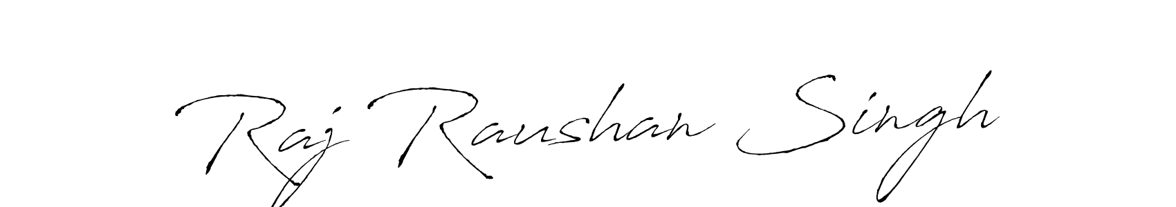 How to make Raj Raushan Singh signature? Antro_Vectra is a professional autograph style. Create handwritten signature for Raj Raushan Singh name. Raj Raushan Singh signature style 6 images and pictures png