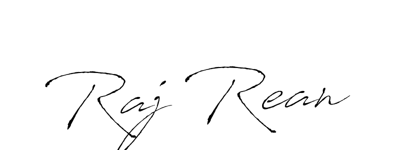 Raj Rean stylish signature style. Best Handwritten Sign (Antro_Vectra) for my name. Handwritten Signature Collection Ideas for my name Raj Rean. Raj Rean signature style 6 images and pictures png