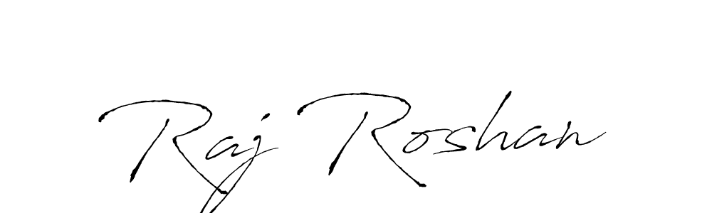 Use a signature maker to create a handwritten signature online. With this signature software, you can design (Antro_Vectra) your own signature for name Raj Roshan. Raj Roshan signature style 6 images and pictures png