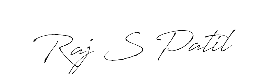 How to make Raj S Patil signature? Antro_Vectra is a professional autograph style. Create handwritten signature for Raj S Patil name. Raj S Patil signature style 6 images and pictures png