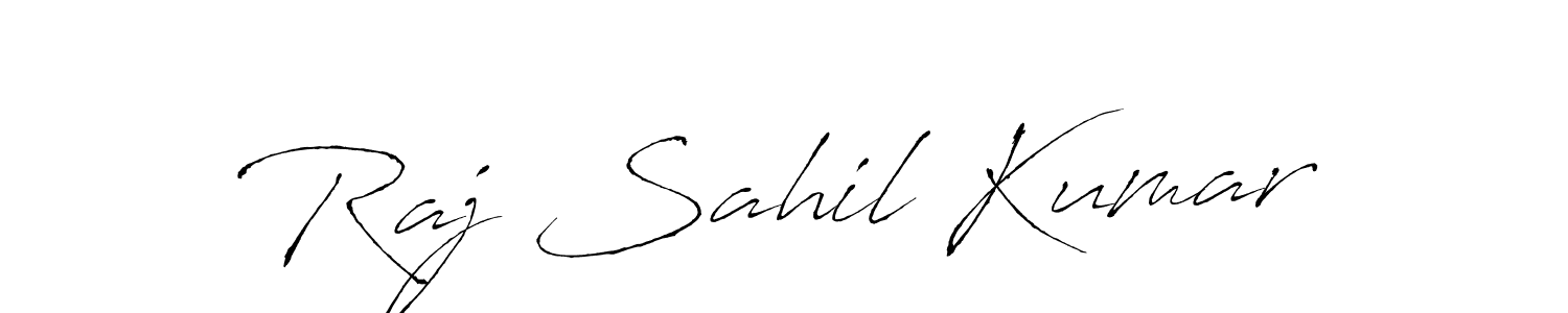 Similarly Antro_Vectra is the best handwritten signature design. Signature creator online .You can use it as an online autograph creator for name Raj Sahil Kumar. Raj Sahil Kumar signature style 6 images and pictures png