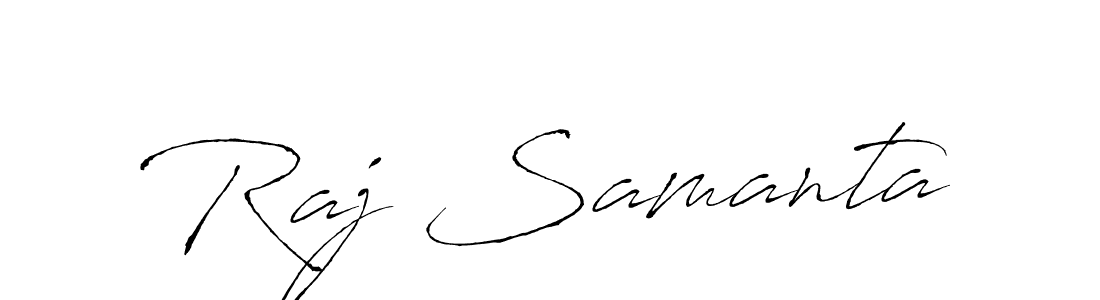 if you are searching for the best signature style for your name Raj Samanta. so please give up your signature search. here we have designed multiple signature styles  using Antro_Vectra. Raj Samanta signature style 6 images and pictures png