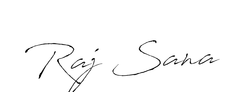 Also You can easily find your signature by using the search form. We will create Raj Sana name handwritten signature images for you free of cost using Antro_Vectra sign style. Raj Sana signature style 6 images and pictures png