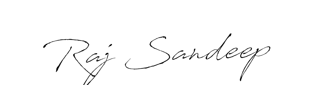 Design your own signature with our free online signature maker. With this signature software, you can create a handwritten (Antro_Vectra) signature for name Raj Sandeep. Raj Sandeep signature style 6 images and pictures png