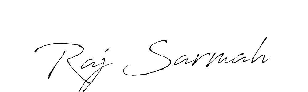 Also we have Raj Sarmah name is the best signature style. Create professional handwritten signature collection using Antro_Vectra autograph style. Raj Sarmah signature style 6 images and pictures png