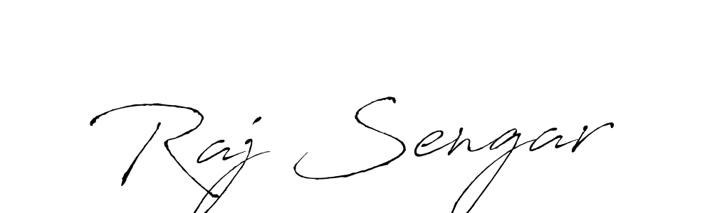 Also we have Raj Sengar name is the best signature style. Create professional handwritten signature collection using Antro_Vectra autograph style. Raj Sengar signature style 6 images and pictures png