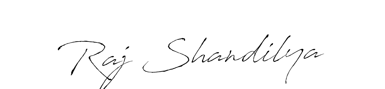 It looks lik you need a new signature style for name Raj Shandilya. Design unique handwritten (Antro_Vectra) signature with our free signature maker in just a few clicks. Raj Shandilya signature style 6 images and pictures png