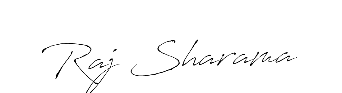 How to make Raj Sharama signature? Antro_Vectra is a professional autograph style. Create handwritten signature for Raj Sharama name. Raj Sharama signature style 6 images and pictures png