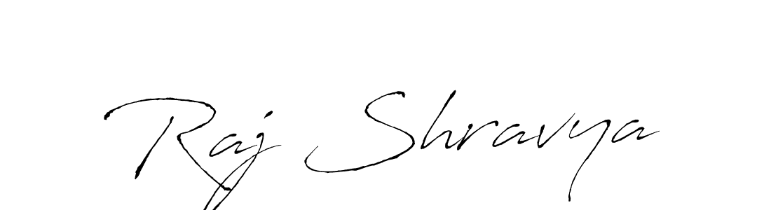 Make a beautiful signature design for name Raj Shravya. With this signature (Antro_Vectra) style, you can create a handwritten signature for free. Raj Shravya signature style 6 images and pictures png