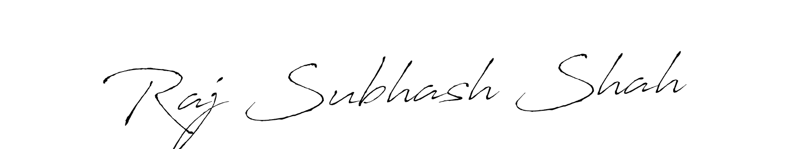 You should practise on your own different ways (Antro_Vectra) to write your name (Raj Subhash Shah) in signature. don't let someone else do it for you. Raj Subhash Shah signature style 6 images and pictures png