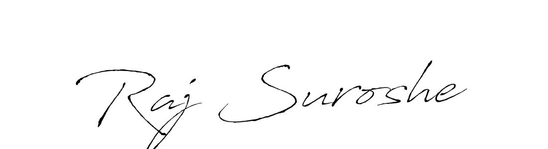 Make a beautiful signature design for name Raj Suroshe. Use this online signature maker to create a handwritten signature for free. Raj Suroshe signature style 6 images and pictures png