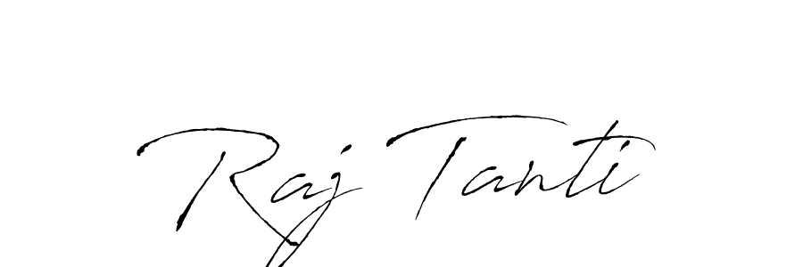 It looks lik you need a new signature style for name Raj Tanti. Design unique handwritten (Antro_Vectra) signature with our free signature maker in just a few clicks. Raj Tanti signature style 6 images and pictures png