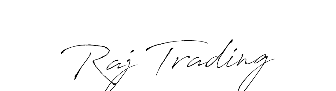 Also we have Raj Trading name is the best signature style. Create professional handwritten signature collection using Antro_Vectra autograph style. Raj Trading signature style 6 images and pictures png