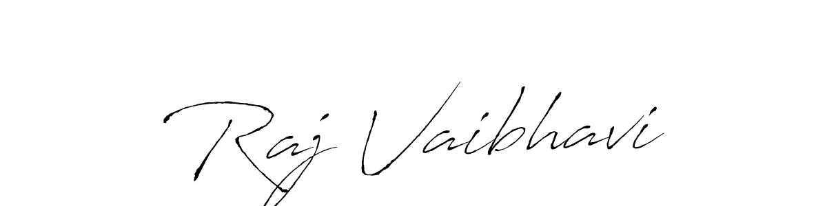 It looks lik you need a new signature style for name Raj Vaibhavi. Design unique handwritten (Antro_Vectra) signature with our free signature maker in just a few clicks. Raj Vaibhavi signature style 6 images and pictures png