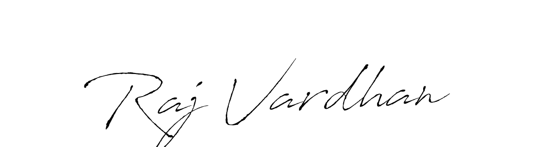 Raj Vardhan stylish signature style. Best Handwritten Sign (Antro_Vectra) for my name. Handwritten Signature Collection Ideas for my name Raj Vardhan. Raj Vardhan signature style 6 images and pictures png