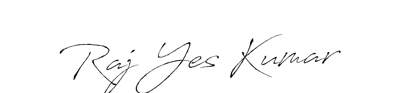 Make a beautiful signature design for name Raj Yes Kumar. With this signature (Antro_Vectra) style, you can create a handwritten signature for free. Raj Yes Kumar signature style 6 images and pictures png