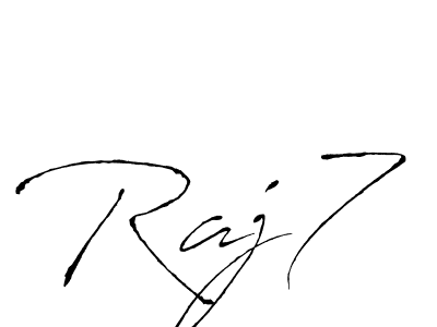 You should practise on your own different ways (Antro_Vectra) to write your name (Raj7) in signature. don't let someone else do it for you. Raj7 signature style 6 images and pictures png