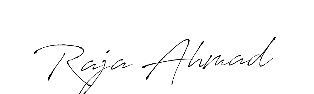 Make a beautiful signature design for name Raja Ahmad. Use this online signature maker to create a handwritten signature for free. Raja Ahmad signature style 6 images and pictures png