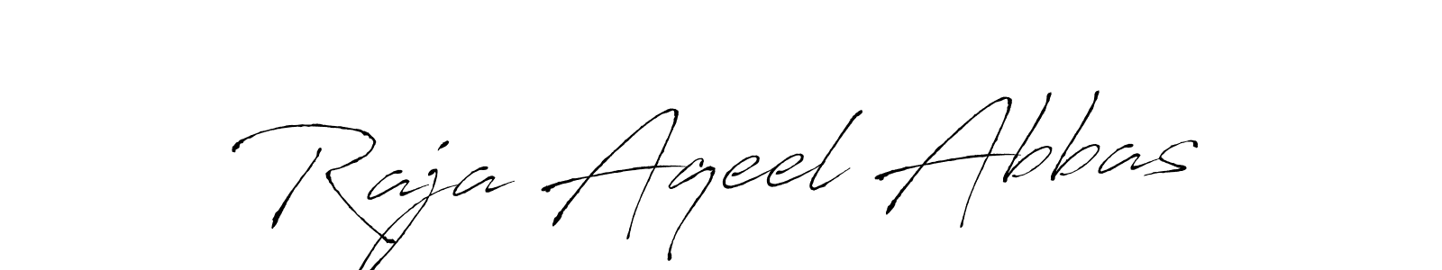 Make a beautiful signature design for name Raja Aqeel Abbas. Use this online signature maker to create a handwritten signature for free. Raja Aqeel Abbas signature style 6 images and pictures png