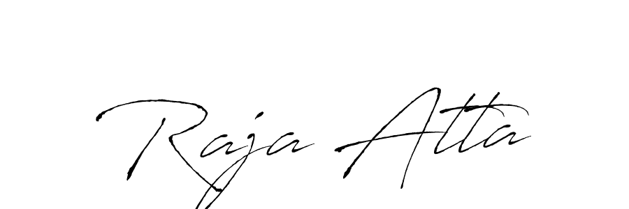 Once you've used our free online signature maker to create your best signature Antro_Vectra style, it's time to enjoy all of the benefits that Raja Atta name signing documents. Raja Atta signature style 6 images and pictures png