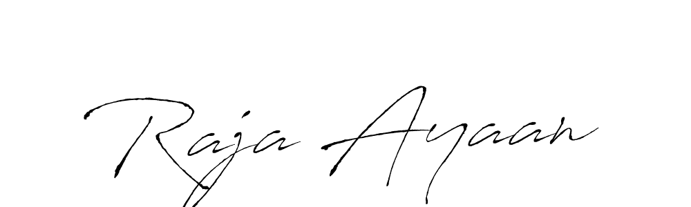 The best way (Antro_Vectra) to make a short signature is to pick only two or three words in your name. The name Raja Ayaan include a total of six letters. For converting this name. Raja Ayaan signature style 6 images and pictures png