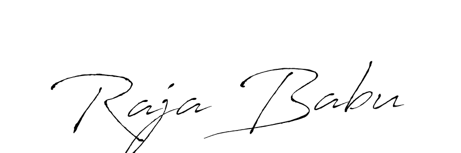 How to make Raja Babu signature? Antro_Vectra is a professional autograph style. Create handwritten signature for Raja Babu name. Raja Babu signature style 6 images and pictures png