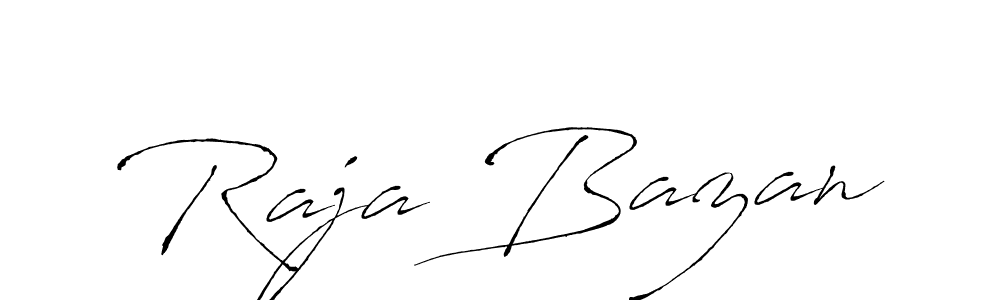 Also You can easily find your signature by using the search form. We will create Raja Bazan name handwritten signature images for you free of cost using Antro_Vectra sign style. Raja Bazan signature style 6 images and pictures png