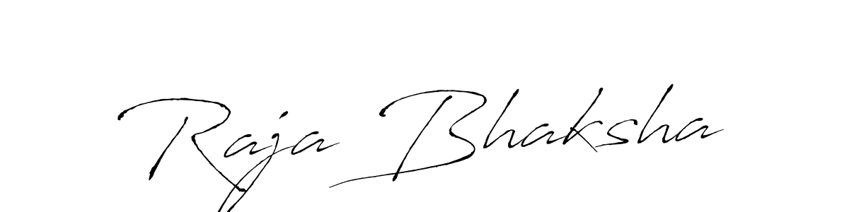 The best way (Antro_Vectra) to make a short signature is to pick only two or three words in your name. The name Raja Bhaksha include a total of six letters. For converting this name. Raja Bhaksha signature style 6 images and pictures png